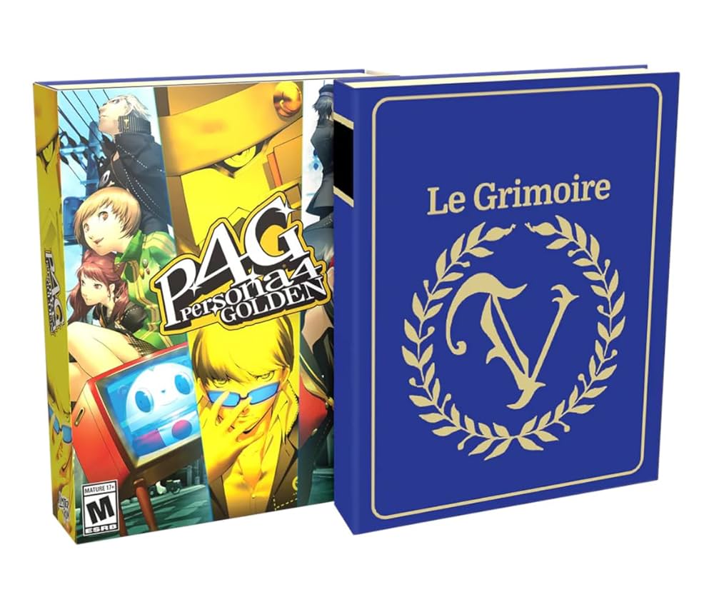 LIMITED RUN ペルソナ4ゴールデングリモワールエディション Amazon.com: Persona 4 Golden Grimoire Edition (Limited Run